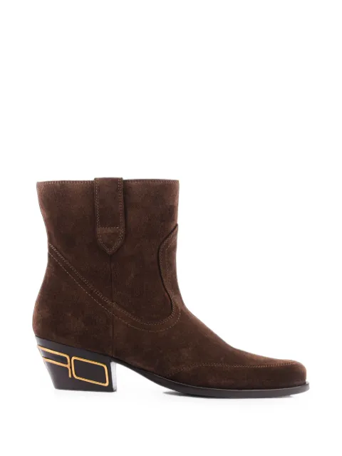 ETRO botines de gamuza
