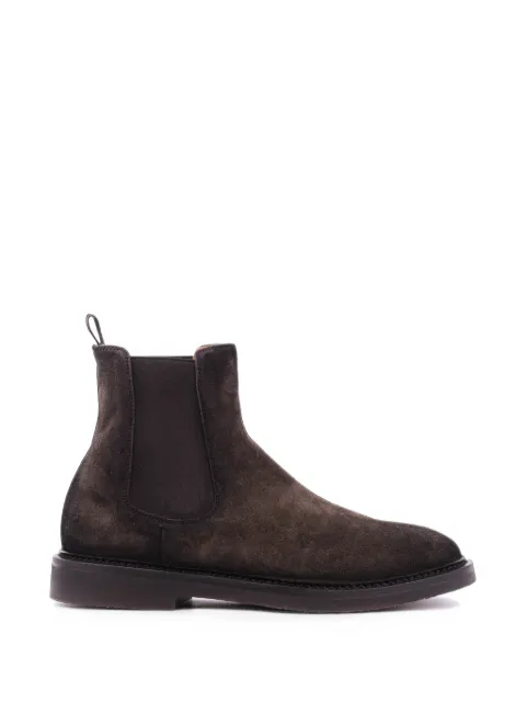 Officine Creative Hopkins Flexi 204 suede chelsea boots