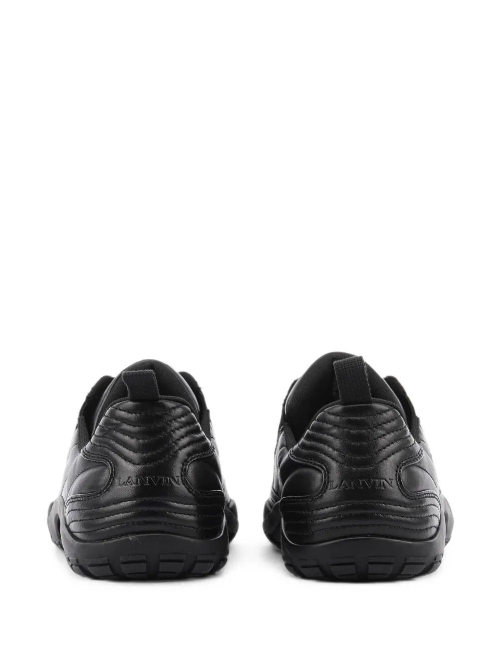 Lanvin LNV2 sneakers in leather Zwart