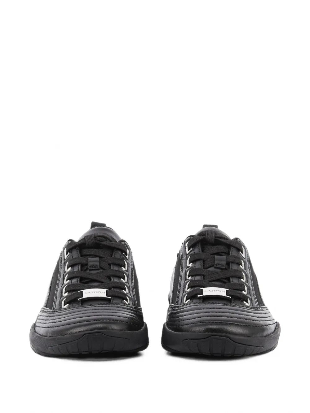 Lanvin LNV2 sneakers in leather Zwart