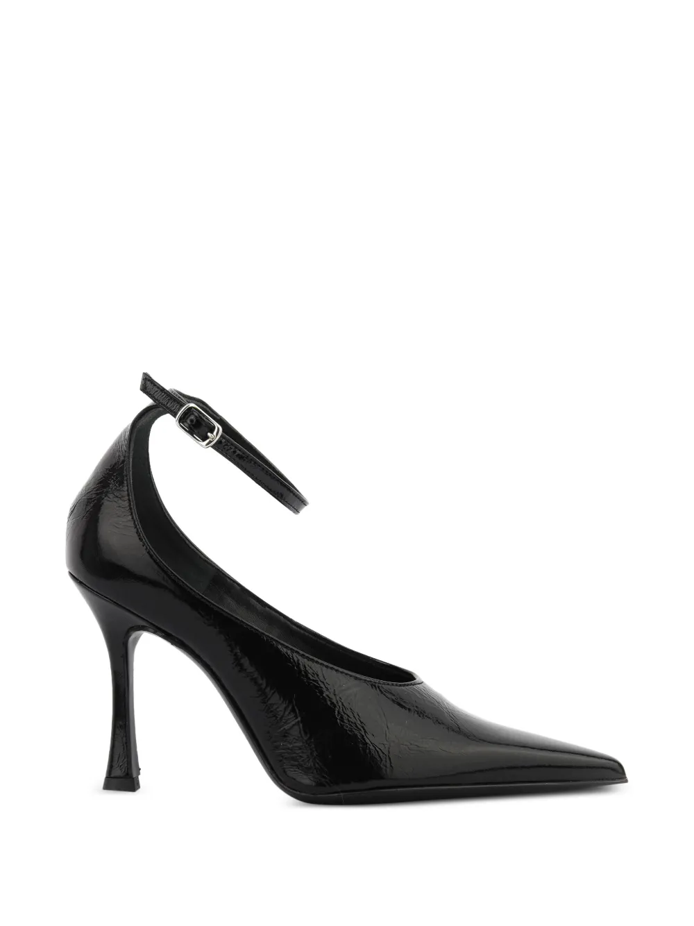 Paul Warmer pointed-toe ankle-strap pumps