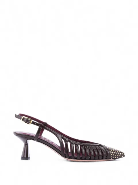 Morobé Dream studded cage sandals