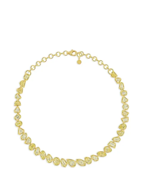 Sutra collar Pointer con diamantes