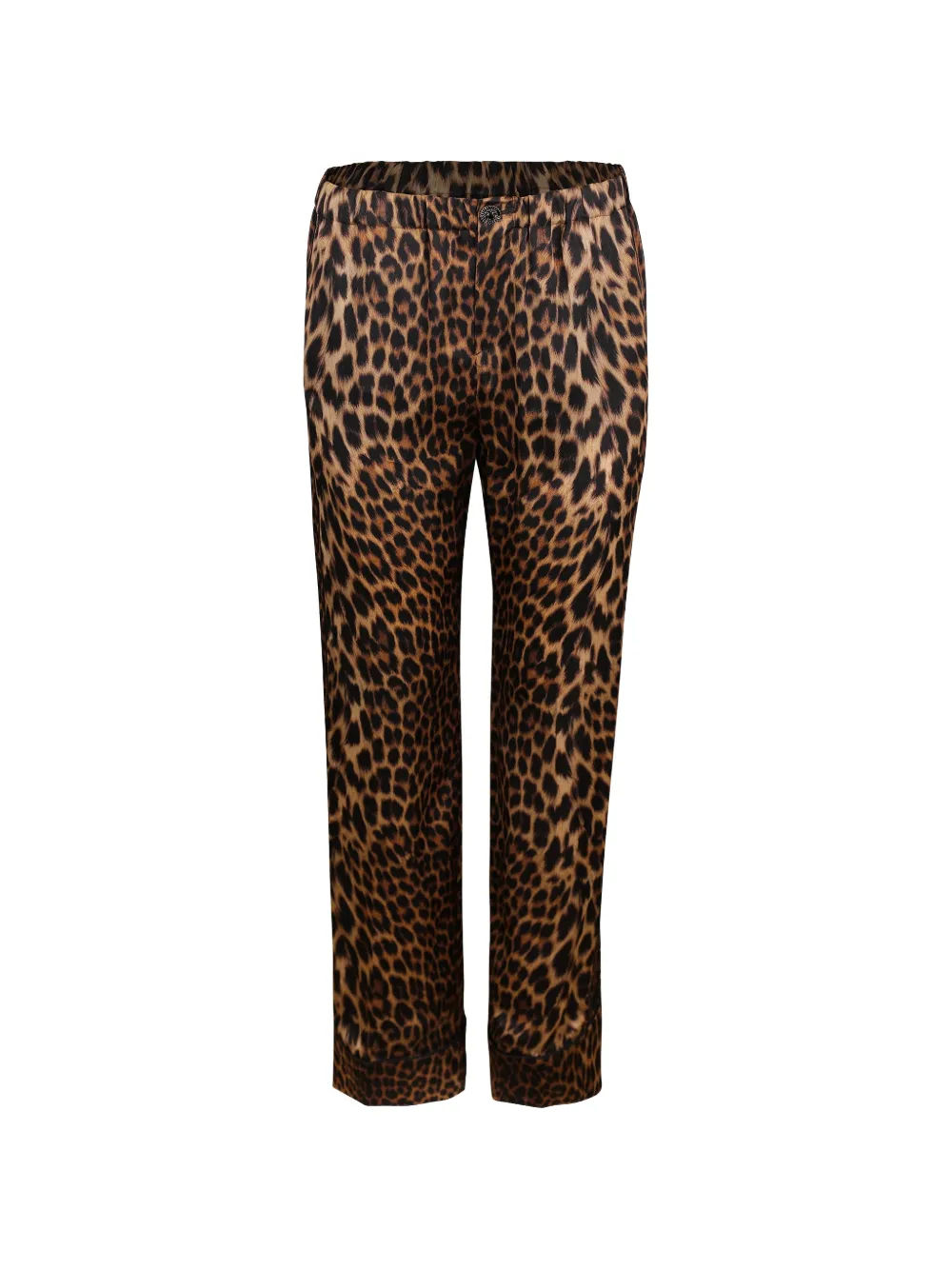 DMN Paris Joseph broek met luipaardprint Geel