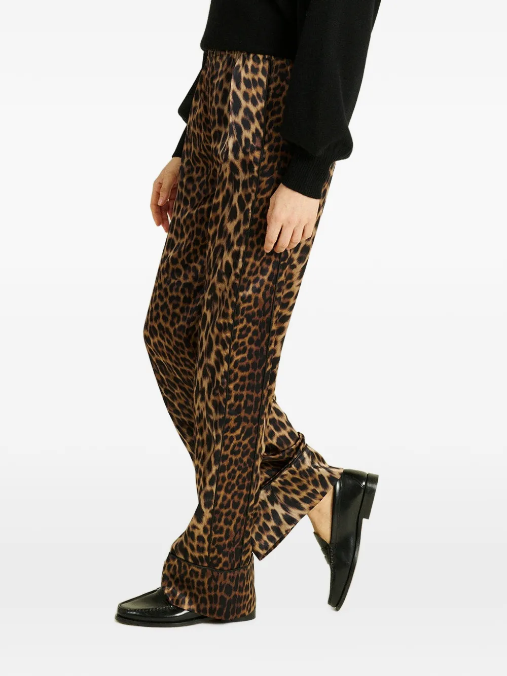 DMN Paris Joseph leopard-print trousers