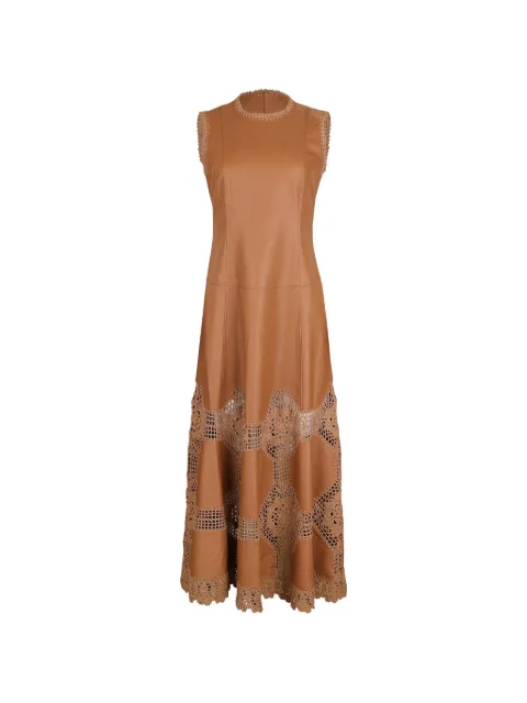 Ulla Johnson Ilana leather midi dress