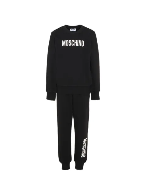 Moschino Kids logo-print tracksuit