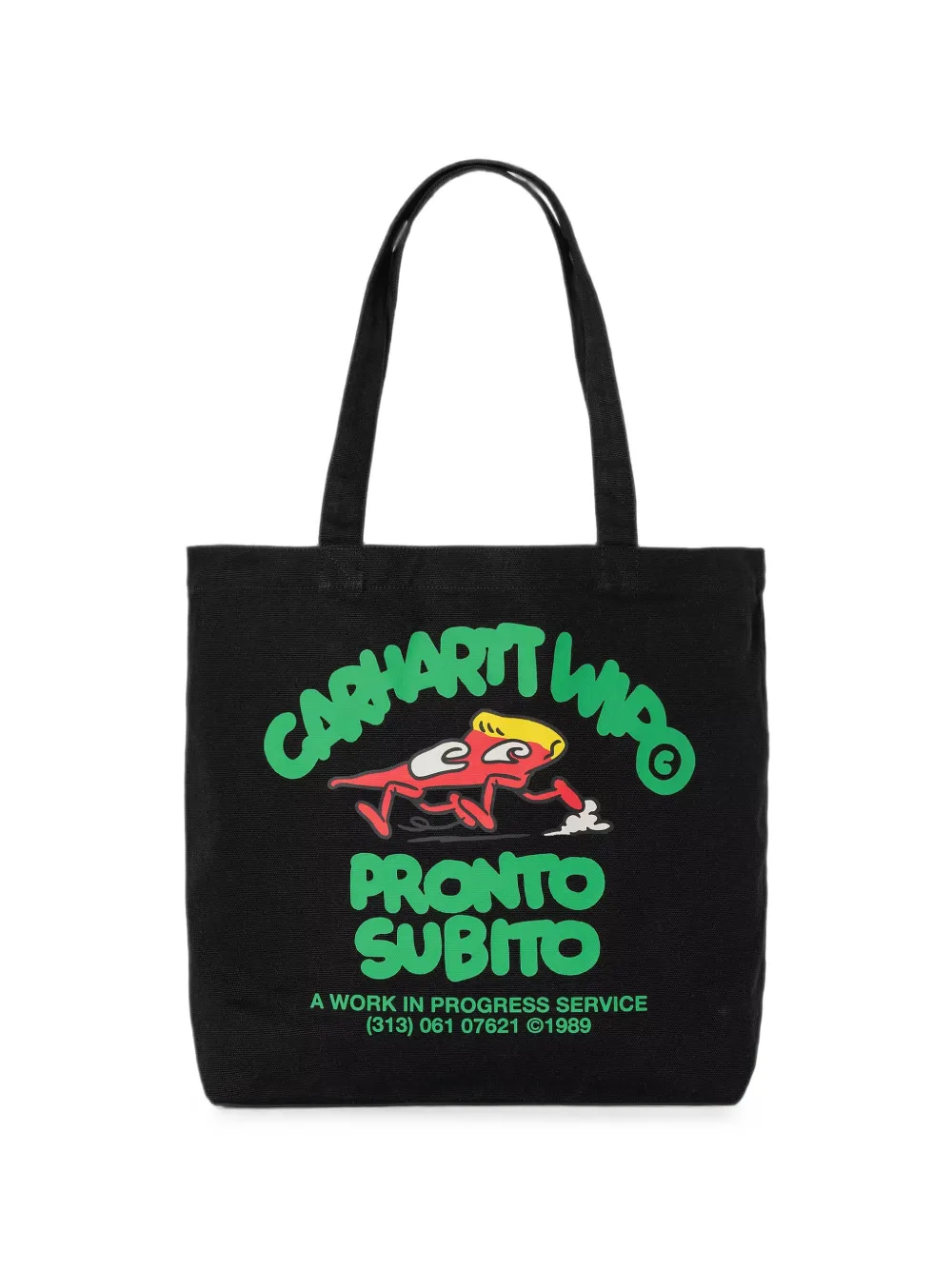 Carhartt WIP Handtasche mit grafischem Print - Schwarz