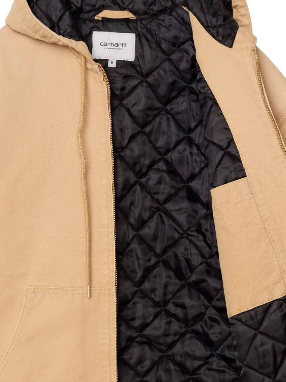 Carhartt WIP Jack met capuchon Beige