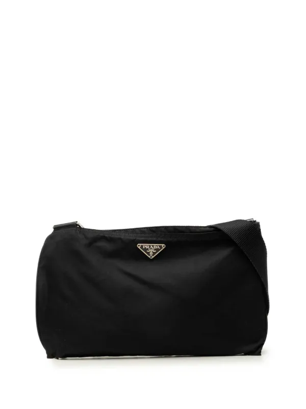 Prada Pre-Owned 2013-2026 テスート ジップトップ ショルダーバッグ