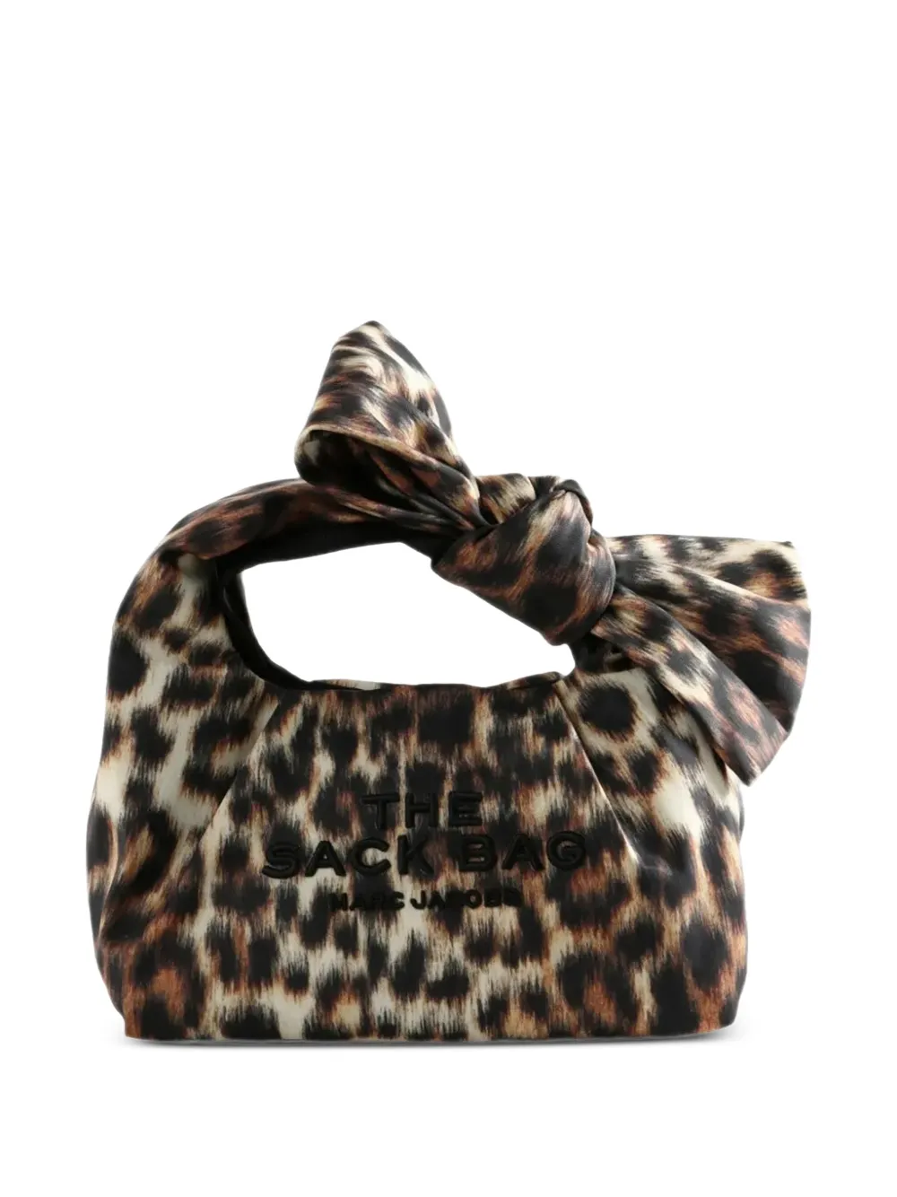 Marc Jacobs mini Bow Sack leopard-print tote bag