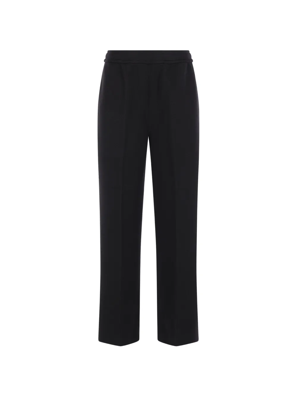 CFCL ribbed-knit straight-leg trousers - Noir