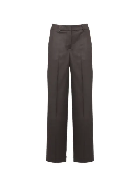 Peserico pantalones anchos con pinzas
