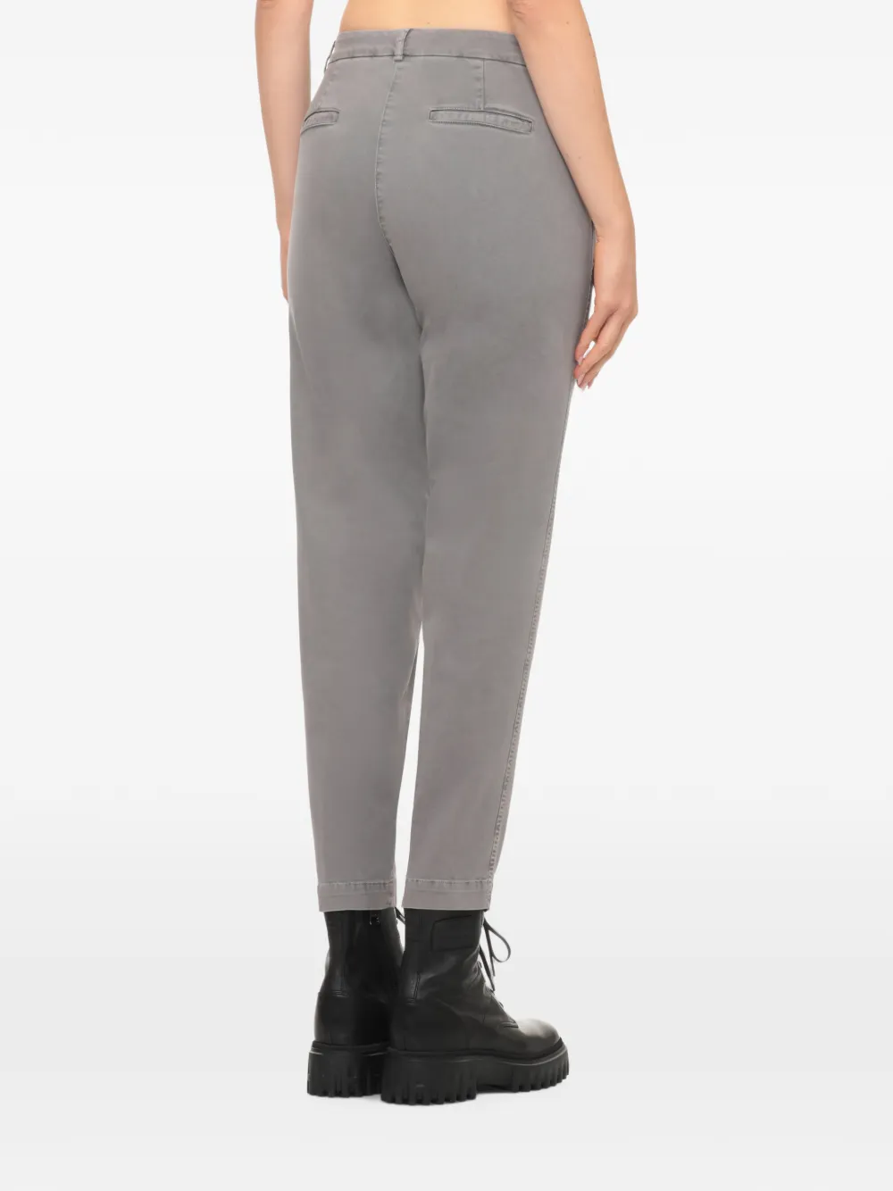 Peserico Straight broek Grijs