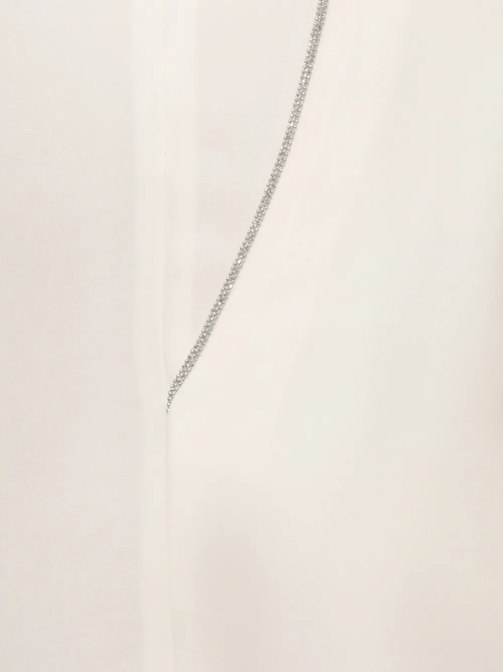 Peserico Aurea broek met monili-afwerking Beige