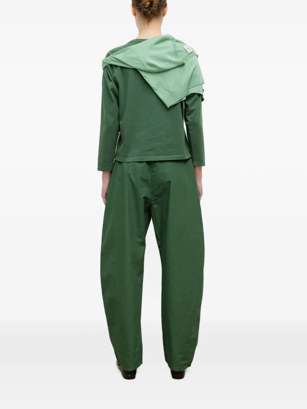 LESET Kyoto broek met trekkoord Groen