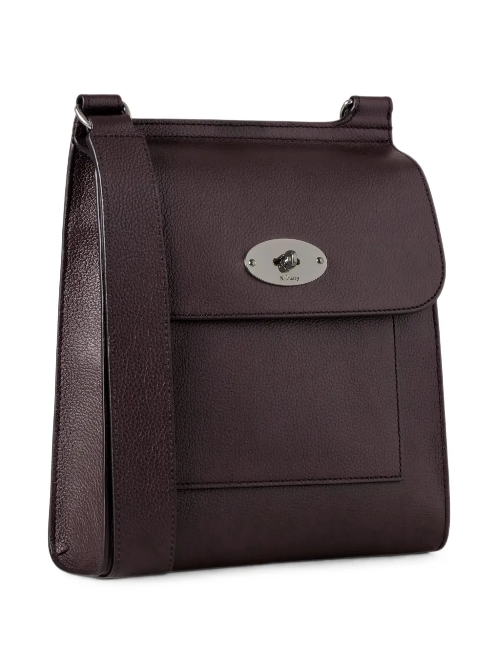 Mulberry Antony schoudertas met textuur Paars