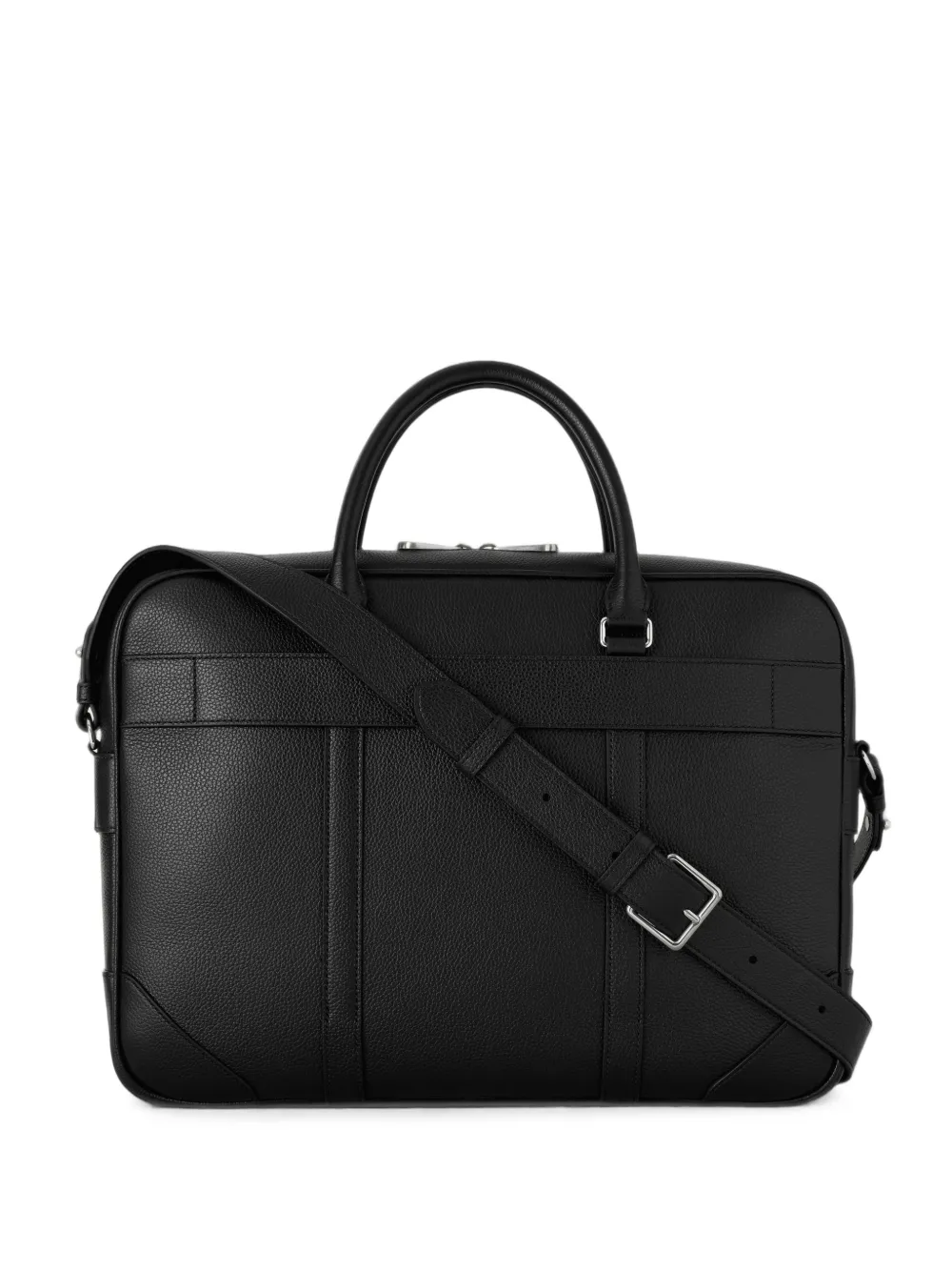 Mulberry Heritage grain leather briefcase