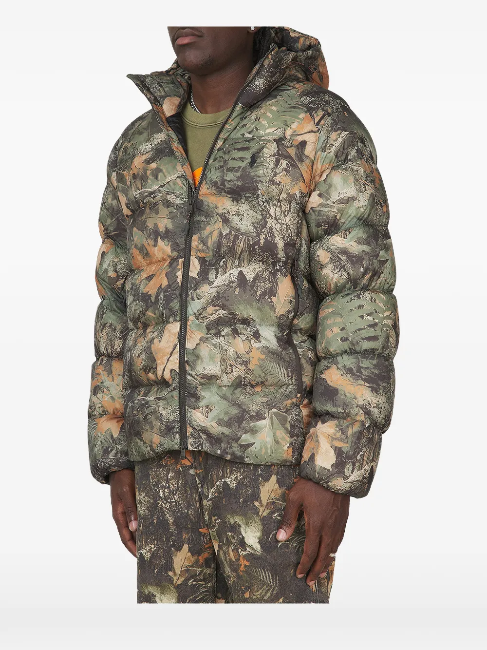 Polo Ralph Lauren Hawthorne jack met bos-print Groen