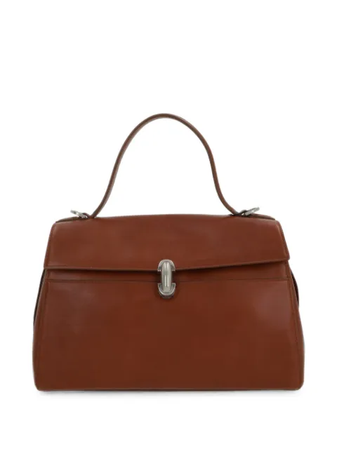 Savette  Soft Symmetry leather tote bag
