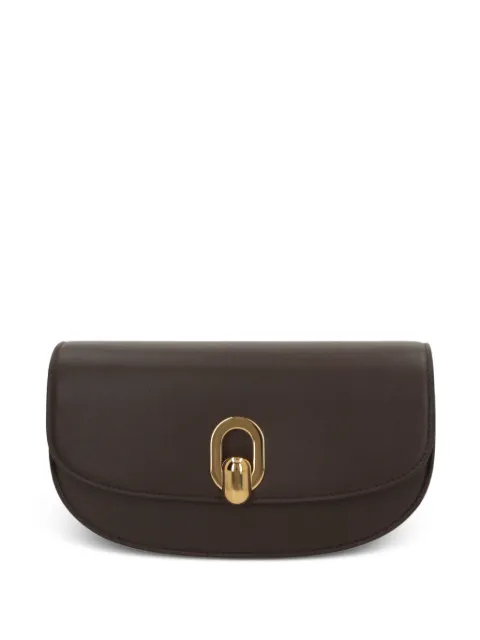 Savette  Tondo Crescent leather mini bag