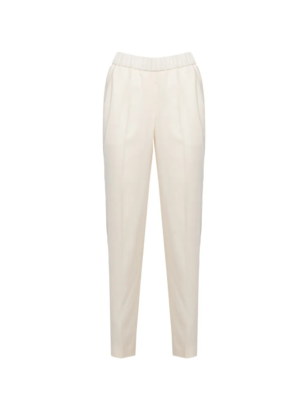 Peserico Aurea chain-link-trim tailored trousers