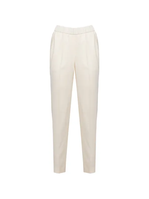 Peserico pantalones de vestir Aurea con ribete de eslabones de cadena