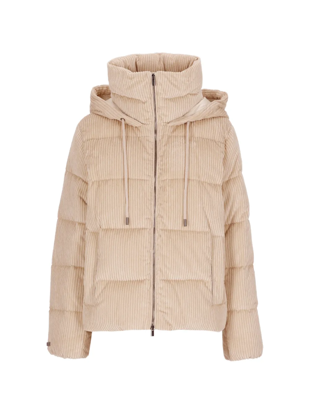 Peserico quilted corduroy jacket - Toni neutri