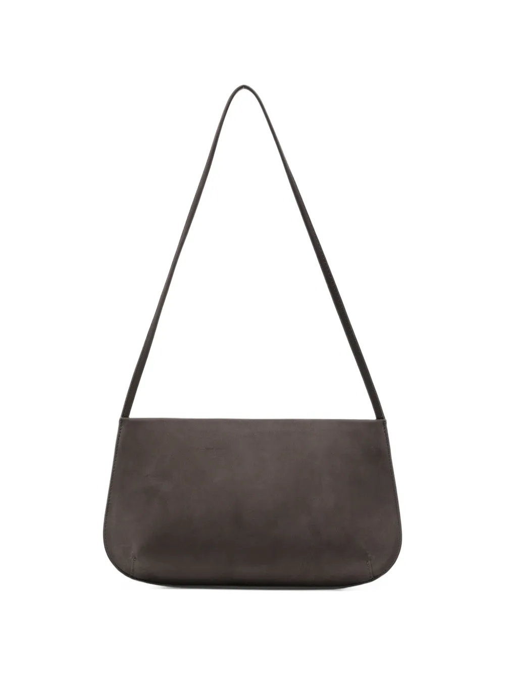 Fane Bra Nubuck Leather Shoulder Bag In 브라운