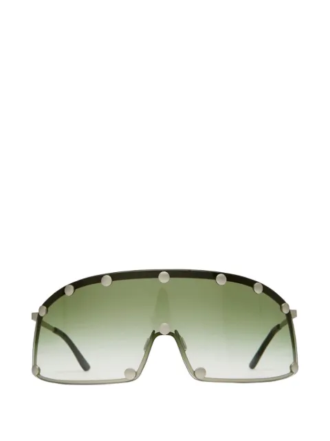 Rick Owens DRKSHDW Shielding geometric-frame sunglasses
