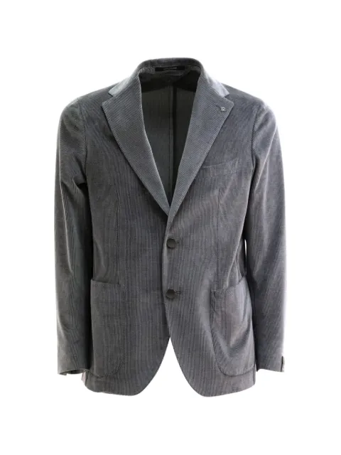Tagliatore corduroy single-breasted blazer