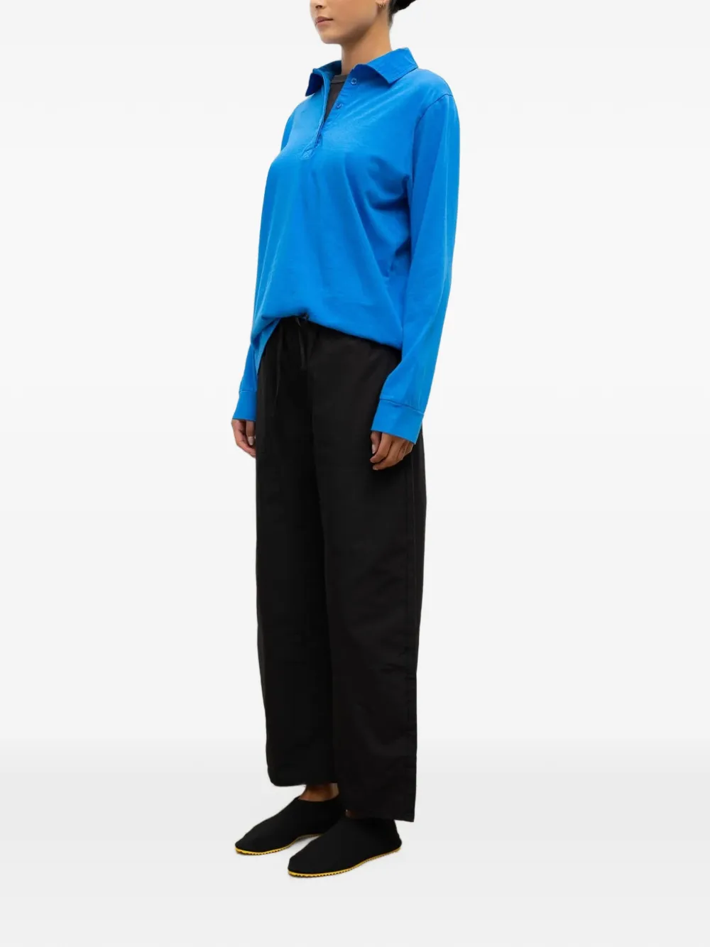 LESET Kyoto broek met trekkoord Zwart