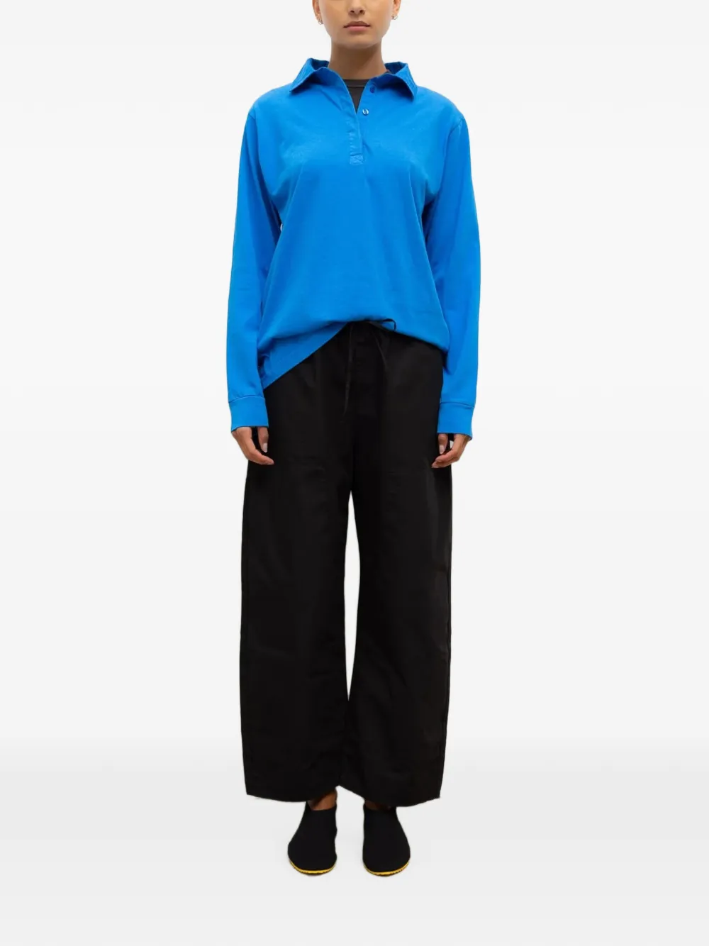 LESET Kyoto broek met trekkoord Zwart