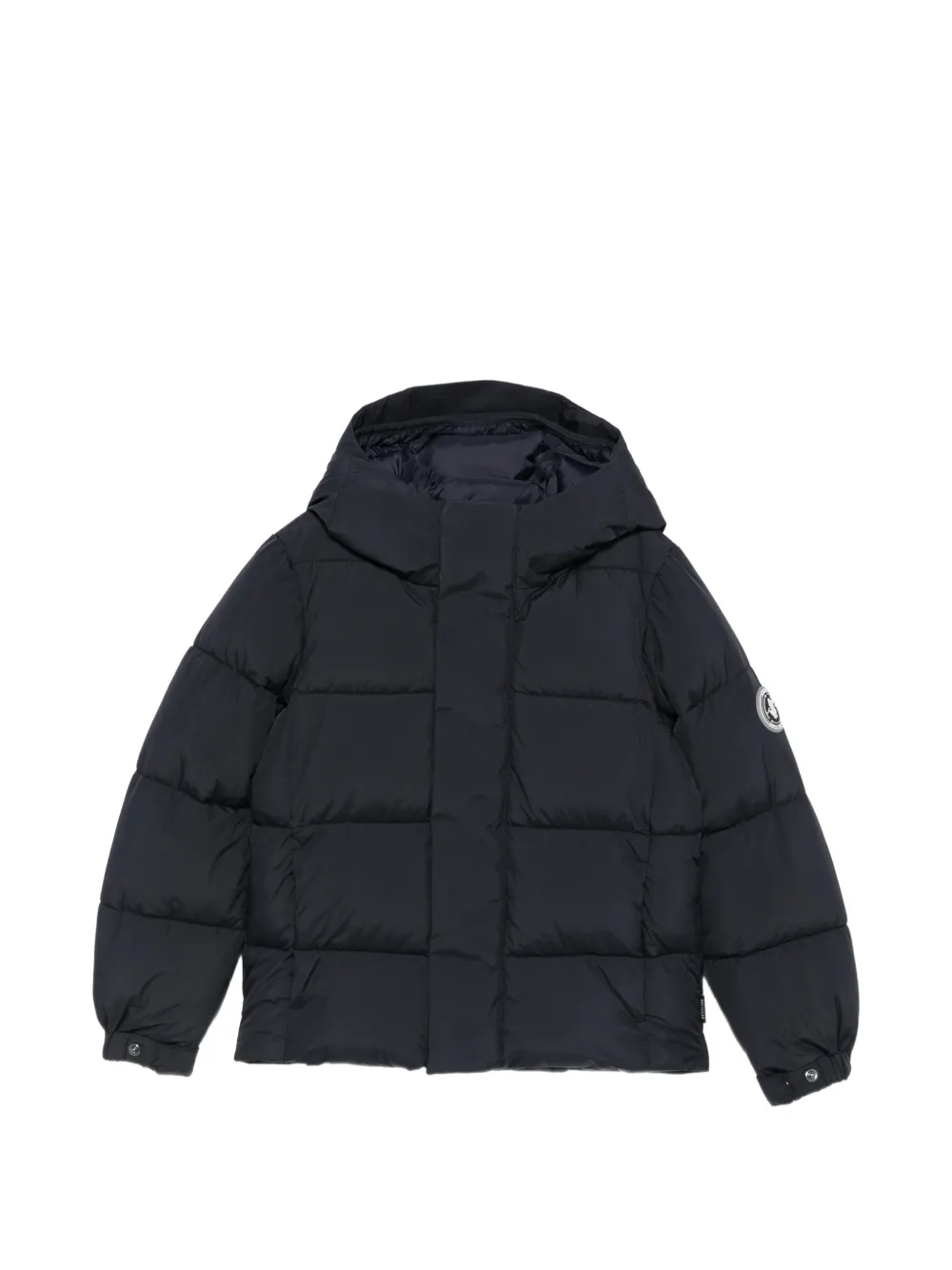 Save The Duck Kids hooded padded jacket Blauw
