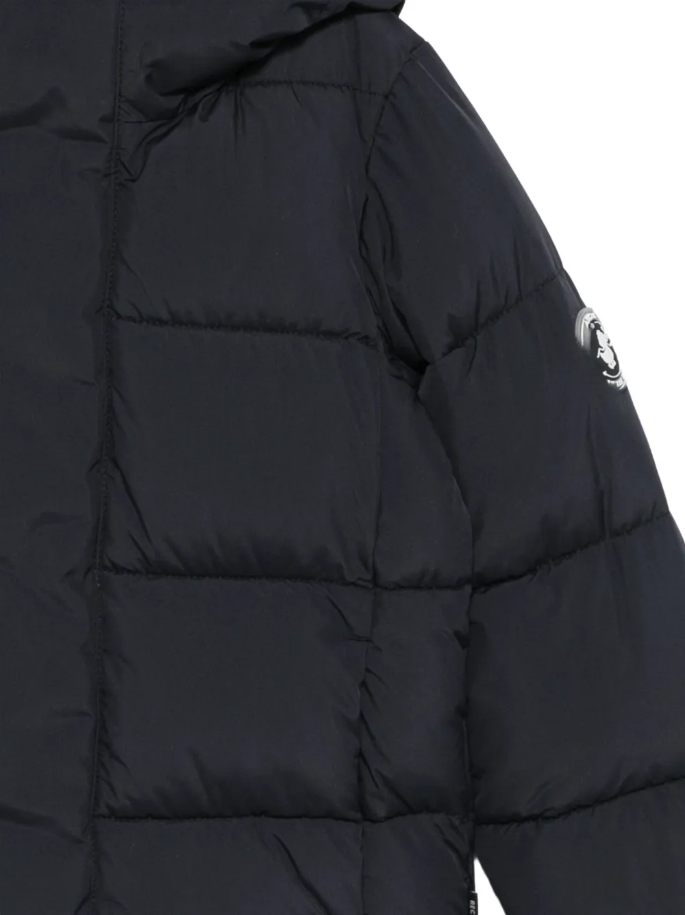 Save The Duck Kids hooded padded jacket Blauw