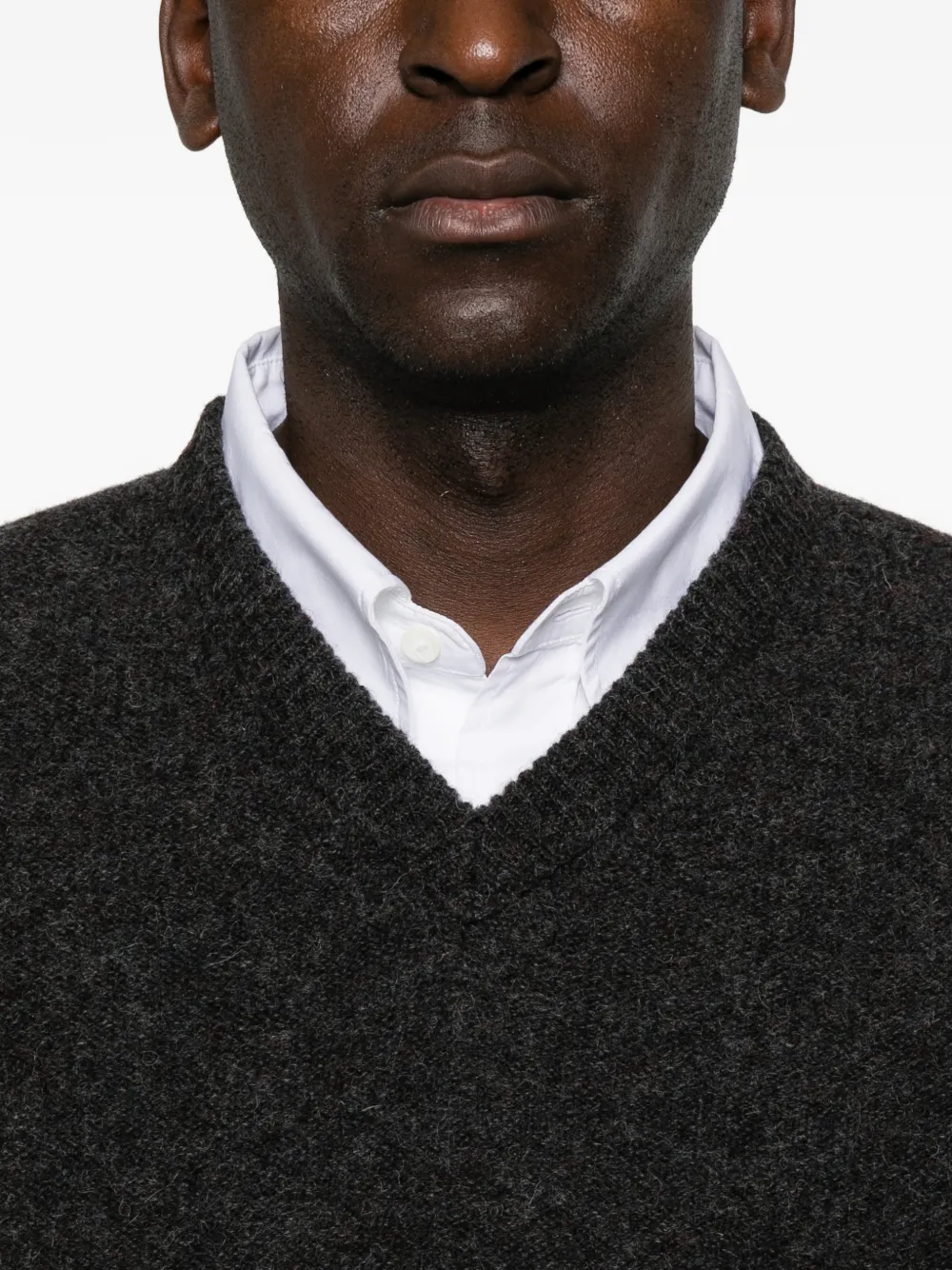LEMAIRE V-neck sweater Grijs