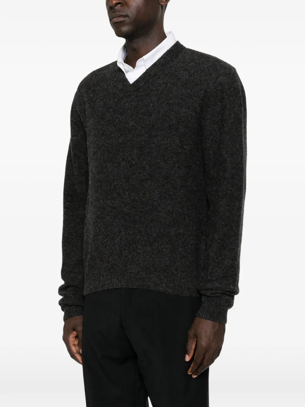 LEMAIRE V-neck sweater Grijs