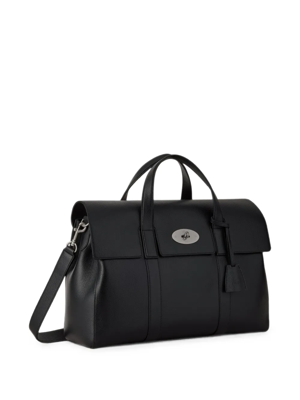 Mulberry Kleine Piccadilly leren messengertas Zwart