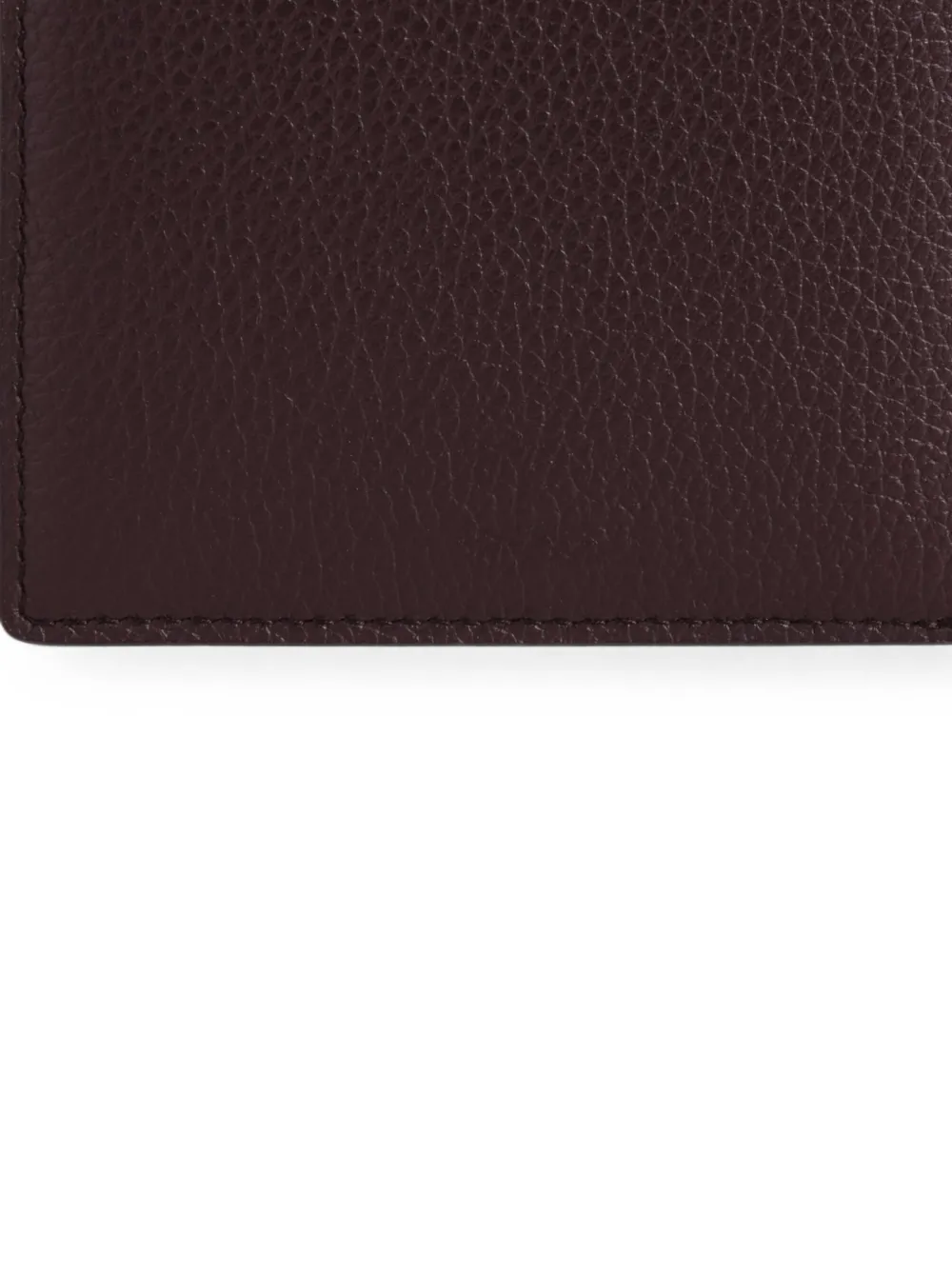 Mulberry 8 Card portemonnee met textuur Bruin