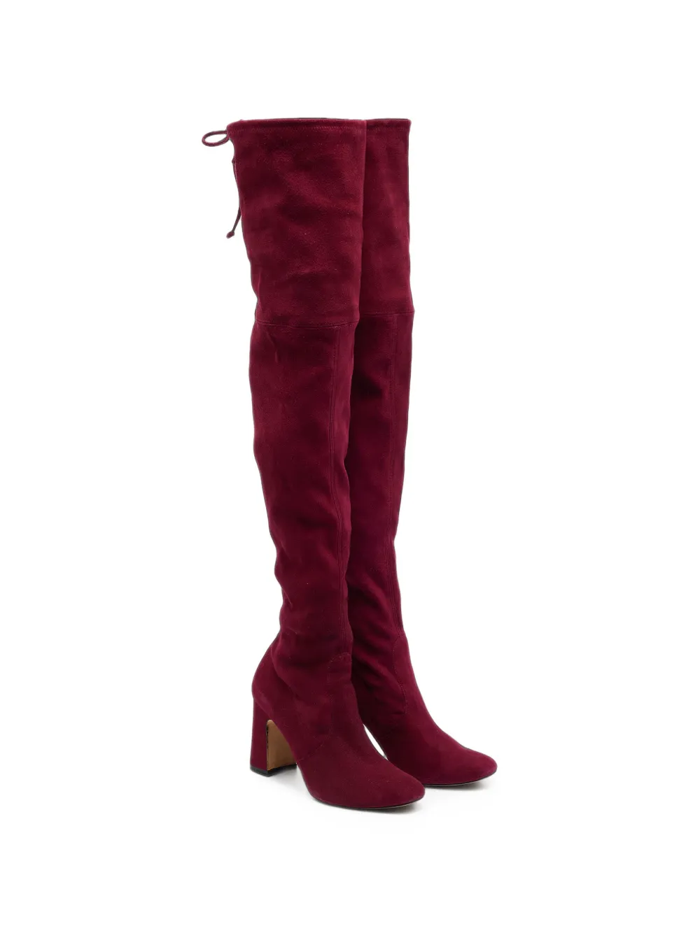 Stuart Weitzman Tieland suede over-the-knee boots - Viola