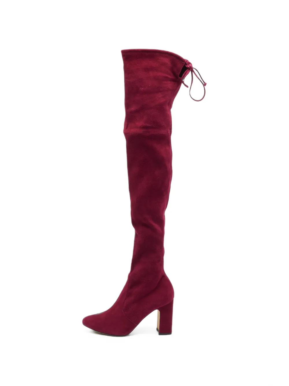 Stuart Weitzman cuissardes Tieland en daim - Violet Stuart Weitzman cuissardes Tieland en daim - Violet