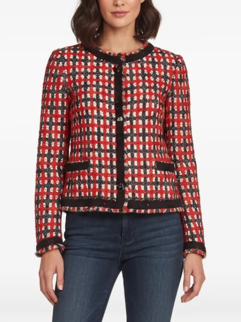 Moschino Cheap & Chic veste en tweed Cheap and Chic à carreaux