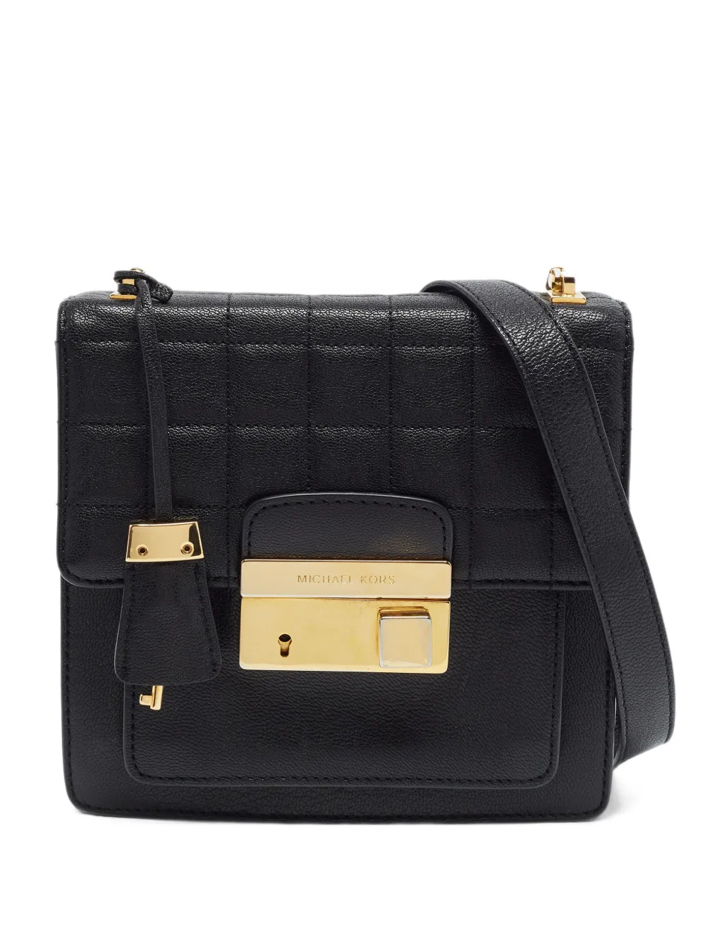 Michael Kors Vintage Umhängetasche aus Leder - Schwarz