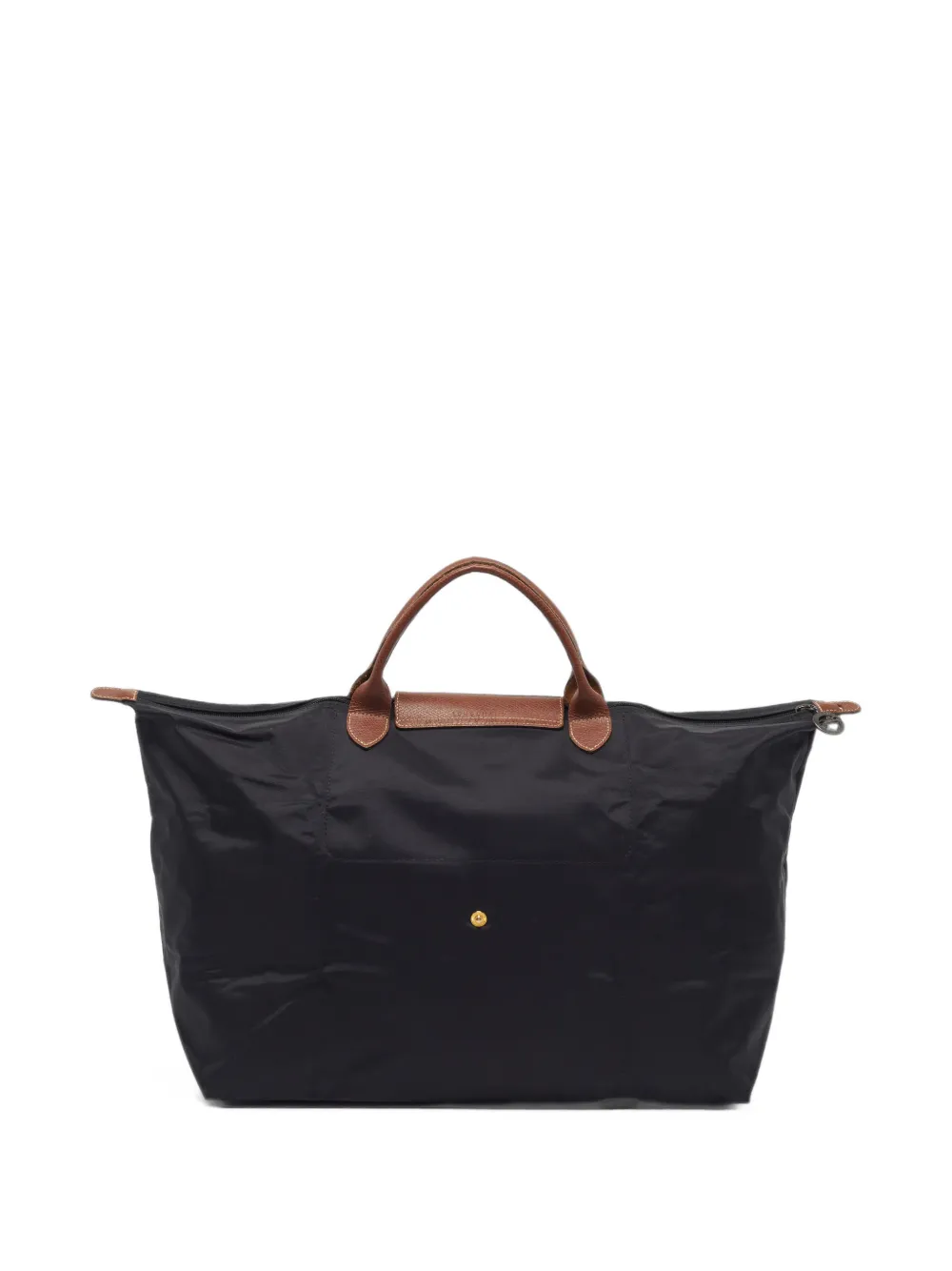 Pre-owned Longchamp Le Pliage Travel S Tote Bag In Black