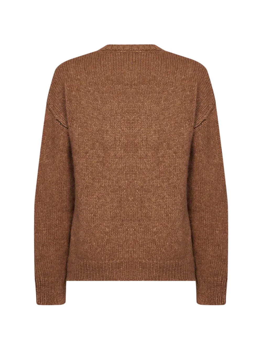 Roberto Collina chunky-knit drop-shoulder sweater Bruin