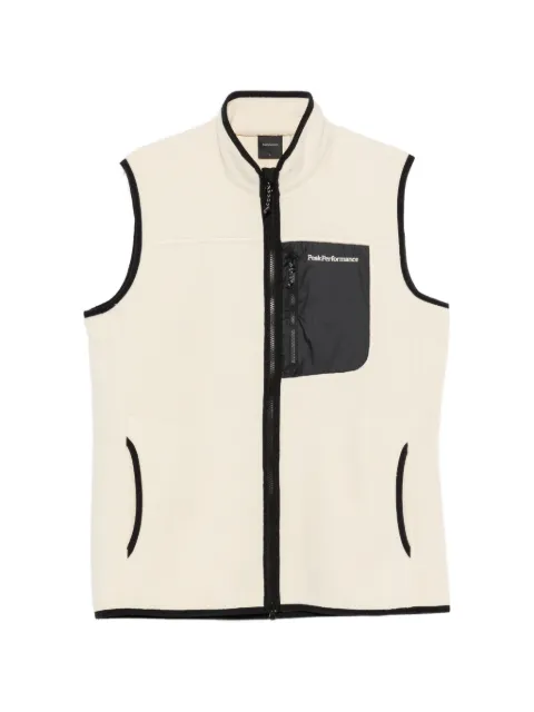 Peak Performance fleece zip-up gilet