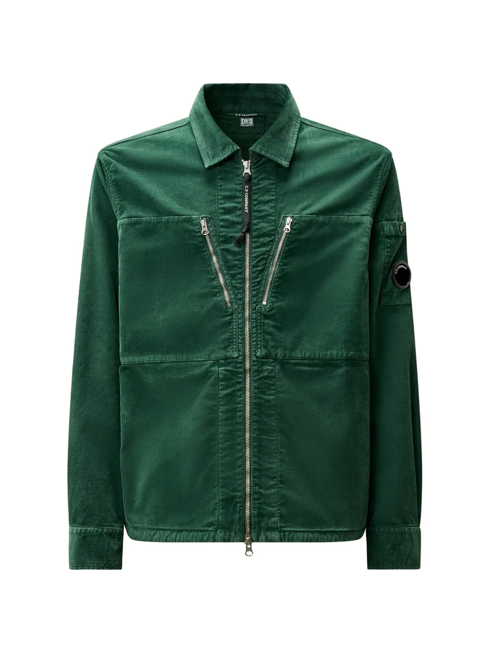 C.P. Company corduroy Lens zipped overshirt