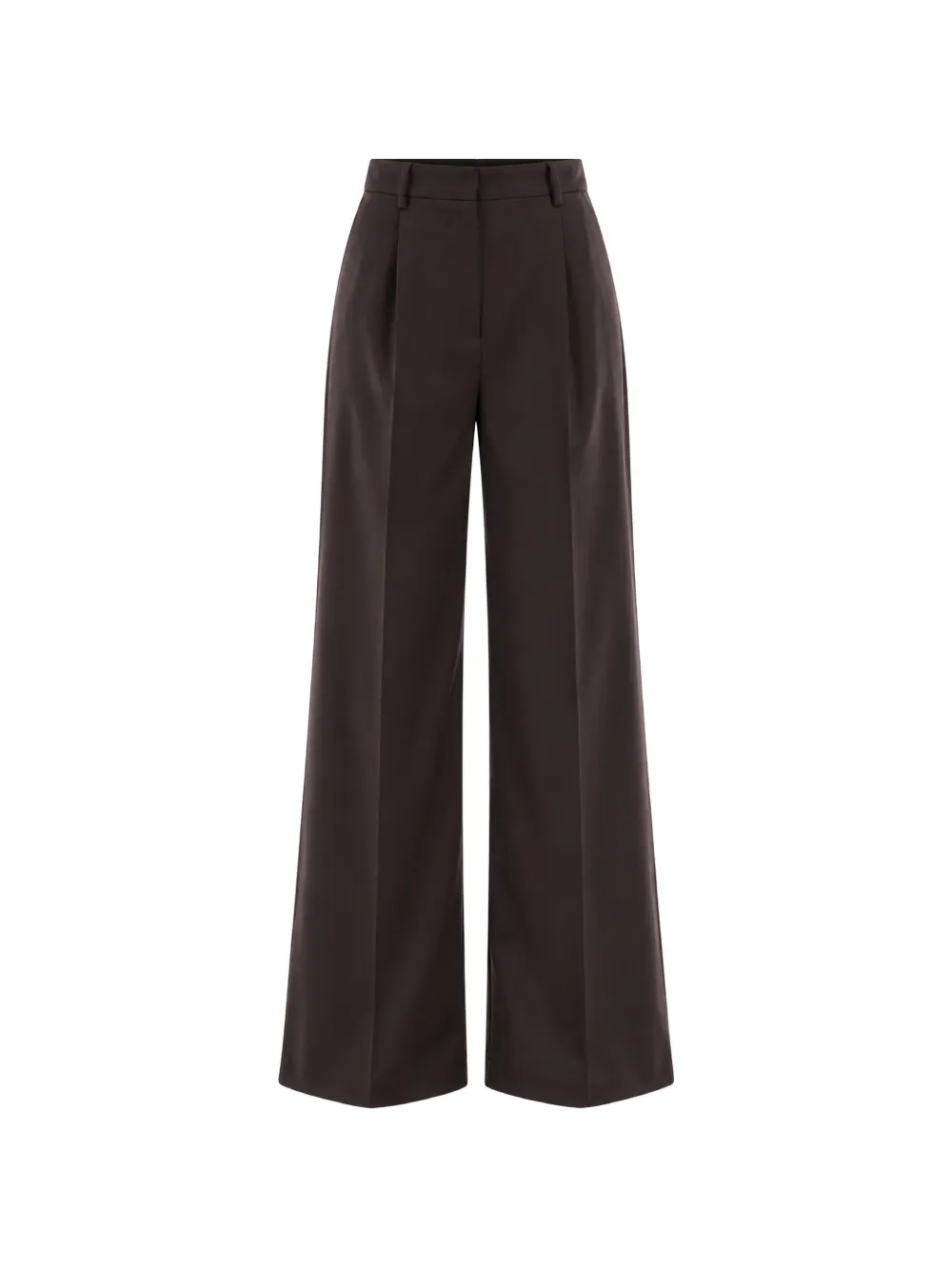 Marella pleated wide-leg trousers