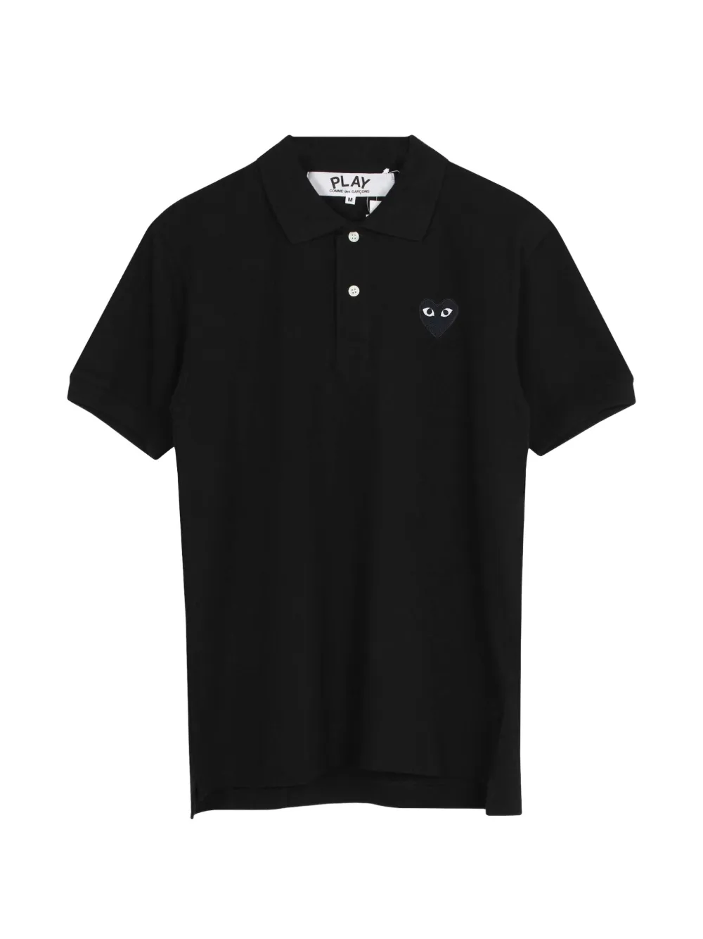Comme Des Garçons Play Heart logo-patch polo shirt