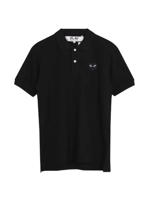 Comme Des Garçons Play Heart logo-patch polo shirt